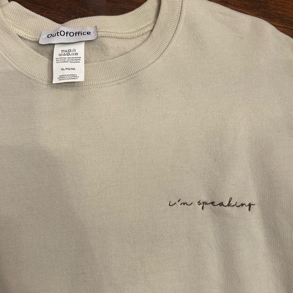 Tops - Cream Men's Sweater